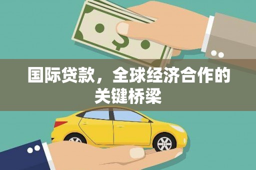 茄子河国际贷款，全球经济合作的关键桥梁