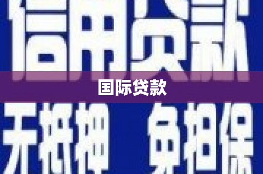 茄子河国际贷款