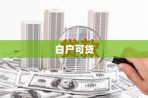 茄子河白户可贷