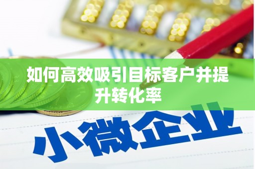 茄子河如何高效吸引目标客户并提升转化率
