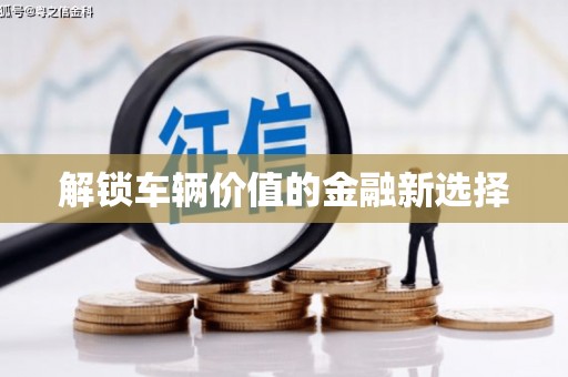 茄子河解锁车辆价值的金融新选择
