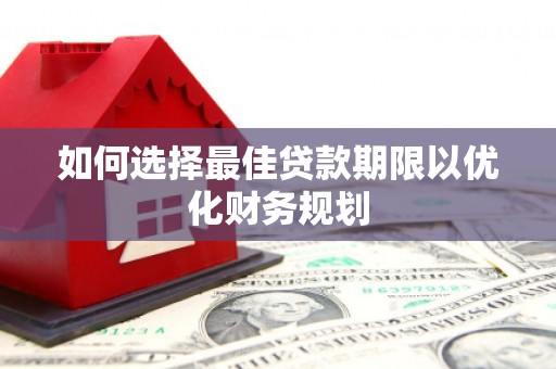 茄子河如何选择最佳贷款期限以优化财务规划