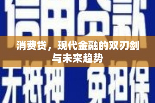 茄子河消费贷，现代金融的双刃剑与未来趋势