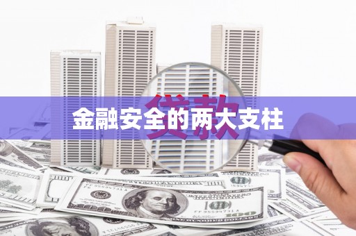 茄子河金融安全的两大支柱