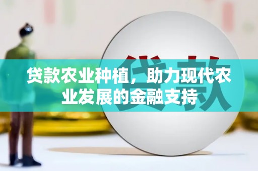 茄子河贷款农业种植，助力现代农业发展的金融支持